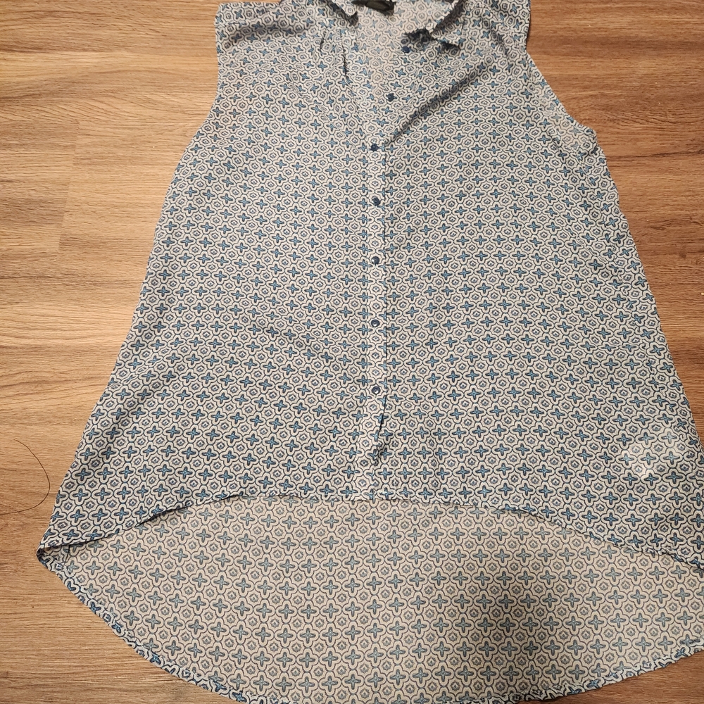 H&M Sheer Sleeveless Blouse